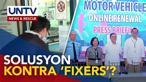 Renewal sa rehistro ng sasakyan, online na .